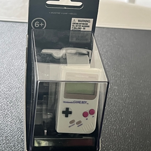 other Other - Nintendo Gameboy Watch Paladone Official Super Mario Alarm Sound NES